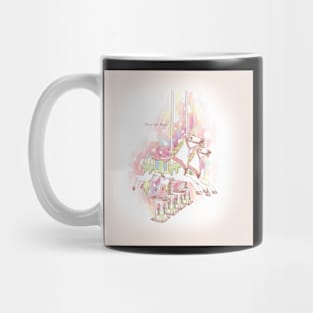 Pastel Carousel Horses Mug